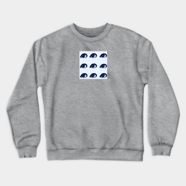 Eye Catching Crewneck Sweatshirt by Pale Green Ghosts